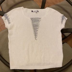 Sweater knit crop top